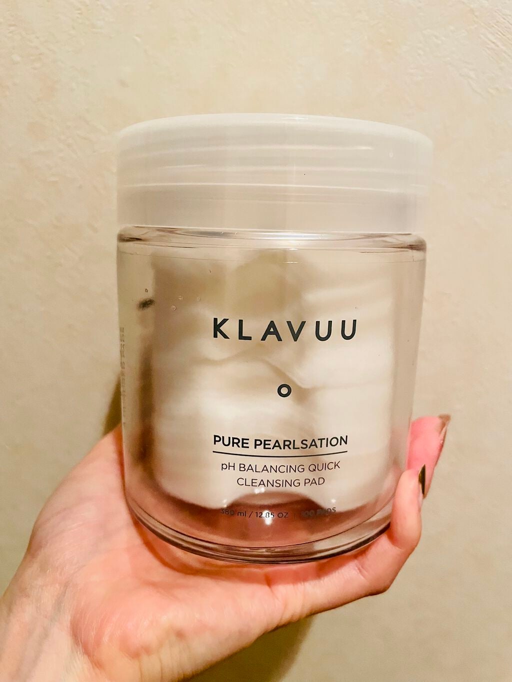 ピュア パールセーション PH バランシング クイック クレンジング パッド/KLAVUU/その他洗顔料を使ったクチコミ(1枚目)