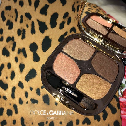 フェリンアイズ インテンスアイシャドウ クアッド/DOLCE&GABBANA BEAUTY/アイシャドウパレットを使ったクチコミ(1枚目)