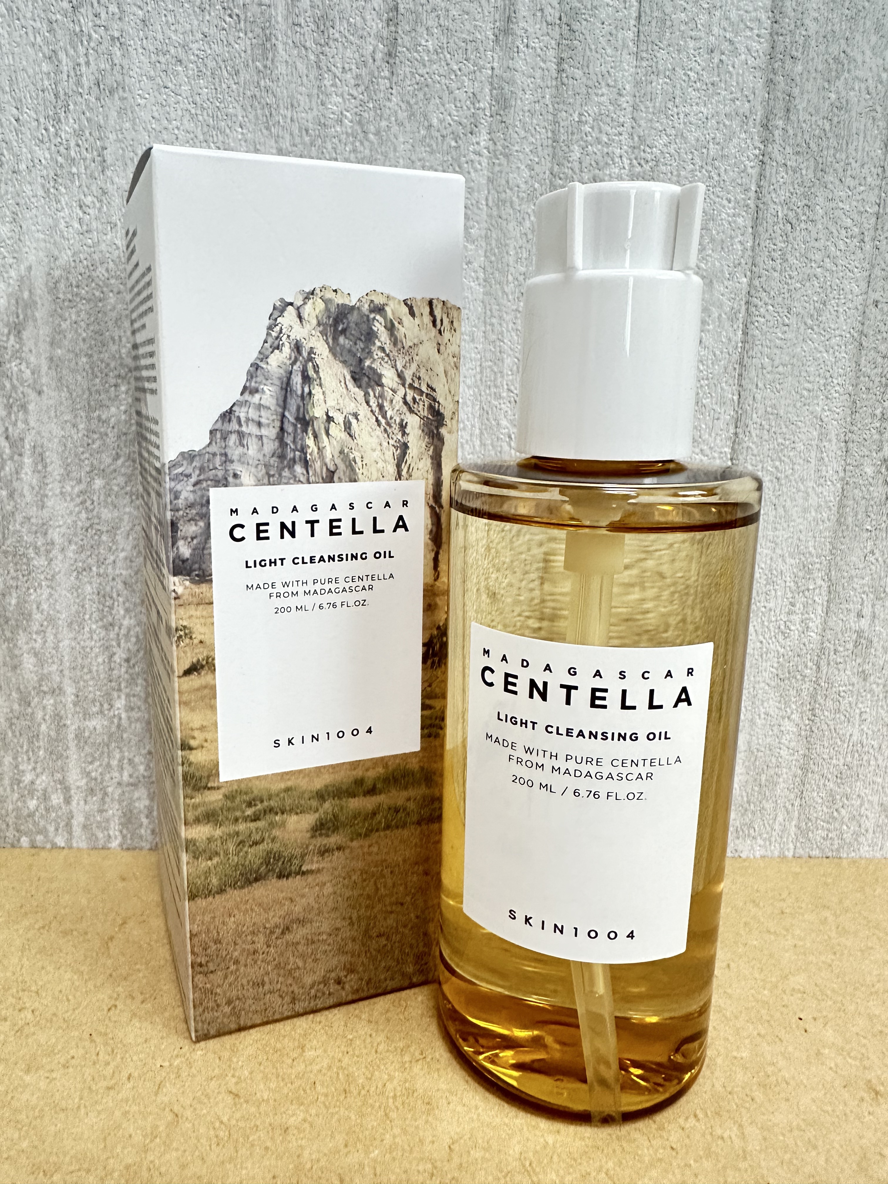 センテラ ライトクレンジングオイル/SKIN1004/オイルクレンジングを使ったクチコミ（1枚目）