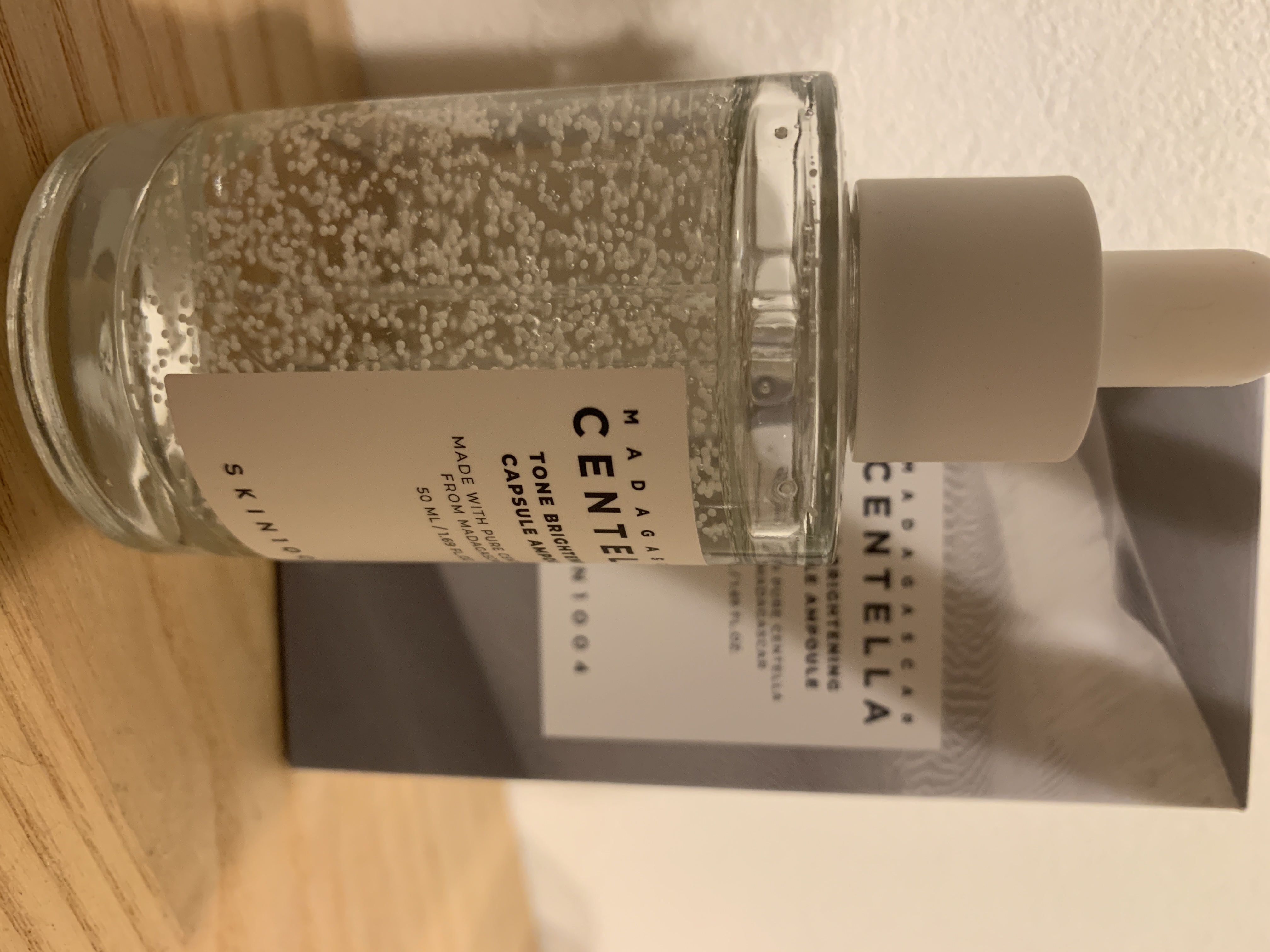 トーンブライトニング カプセルアンプル/SKIN1004/美容液を使ったクチコミ（1枚目）