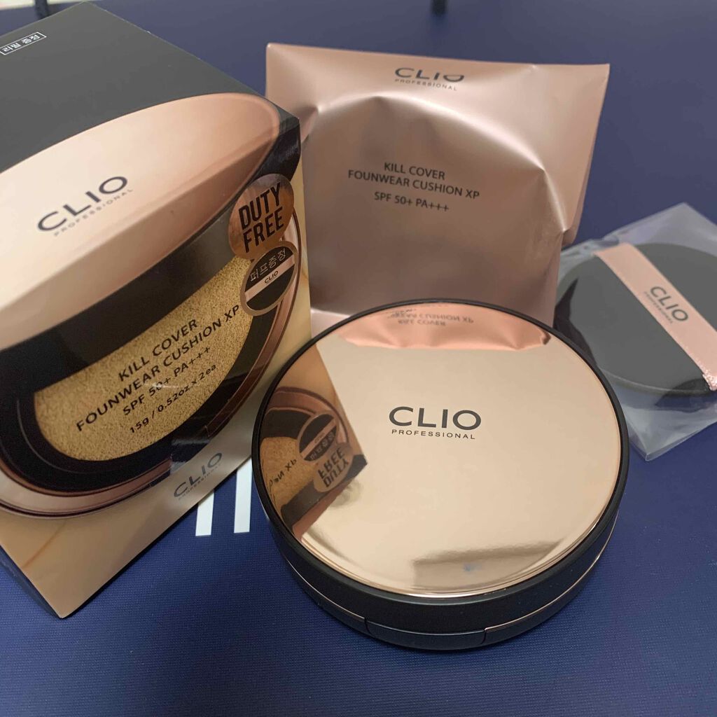 キル カバー ファンウェア クッション エックスピー/CLIO/クッションファンデーションを使ったクチコミ(1枚目)