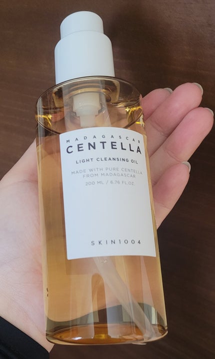 センテラ ライトクレンジングオイル/SKIN1004/オイルクレンジングを使ったクチコミ(1枚目)
