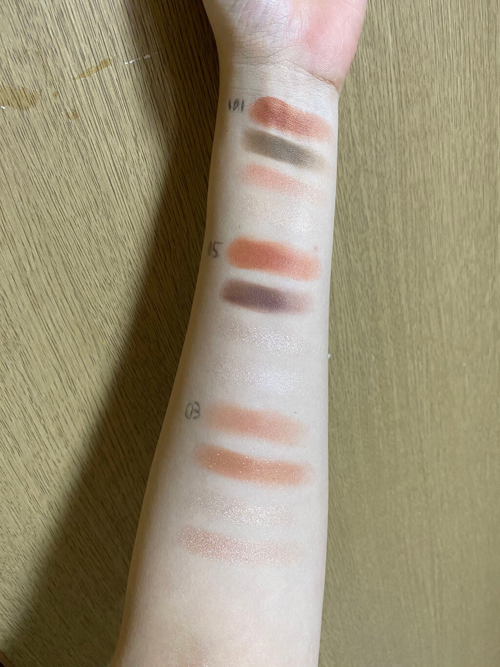 THE アイパレR/b idol/アイシャドウパレットを使ったクチコミ(3枚目)