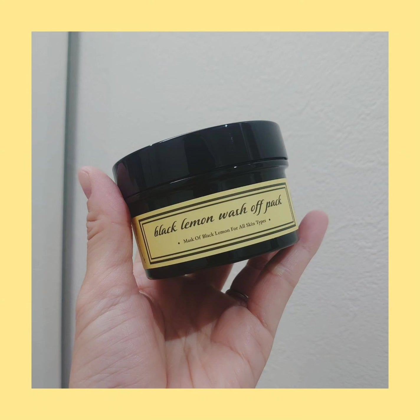 black lemon wash off pack/Aetem /洗い流すパック・マスクを使ったクチコミ(1枚目)