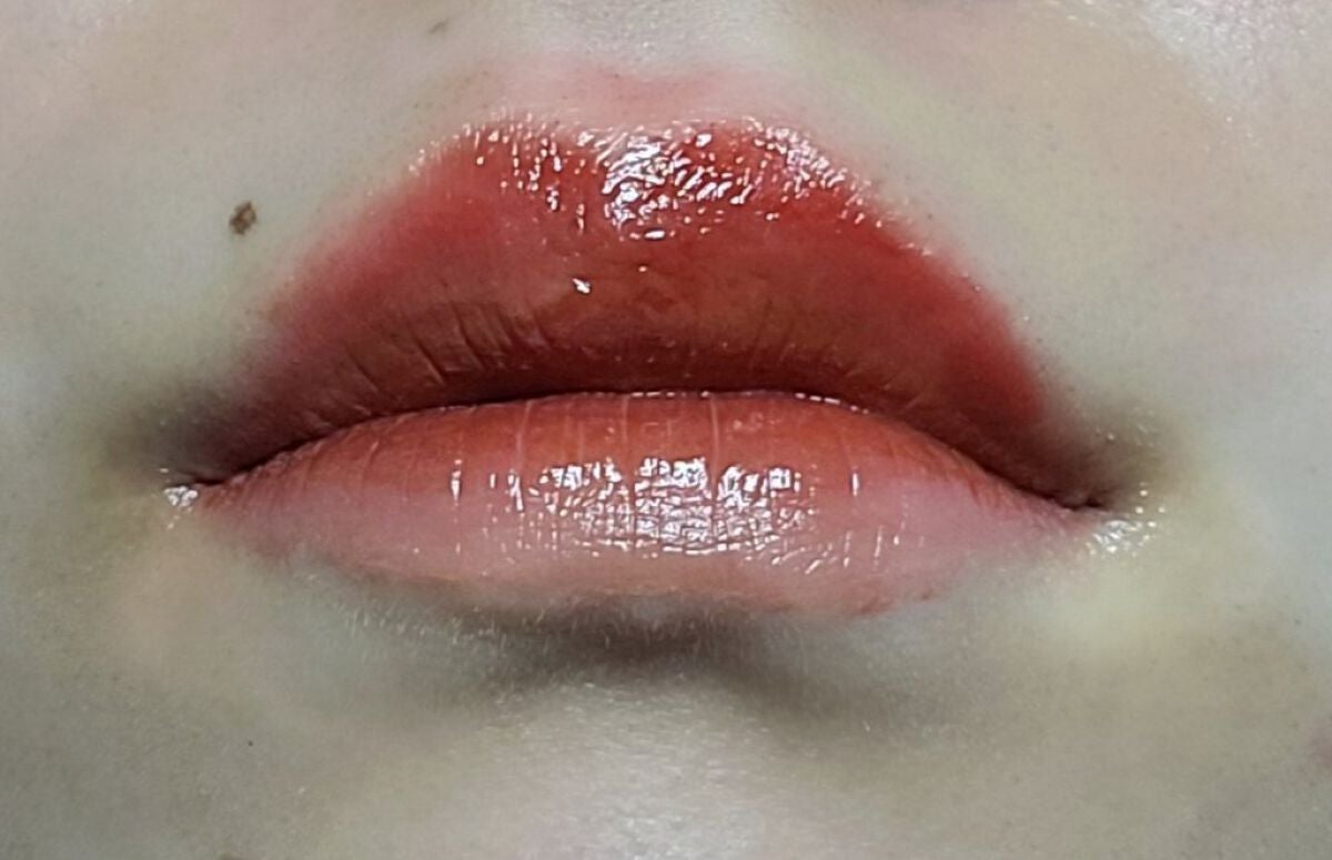 ウォータリーティントリップ/CEZANNE/リップティントを使ったクチコミ(3枚目)