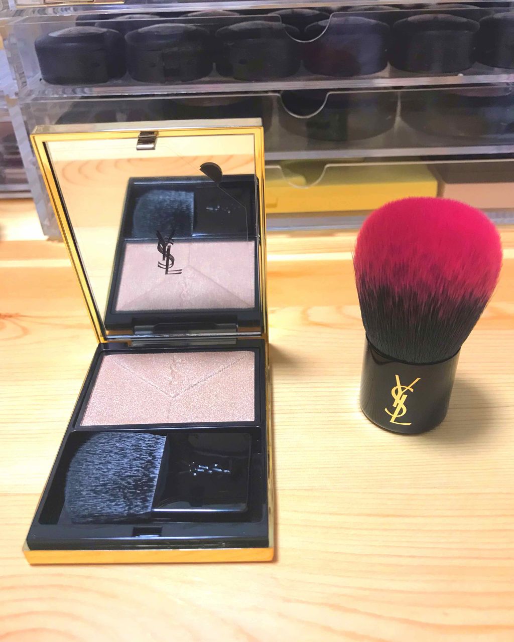 ハイライタークチュール/YVES SAINT LAURENT BEAUTE/パウダーハイライトを使ったクチコミ（1枚目）
