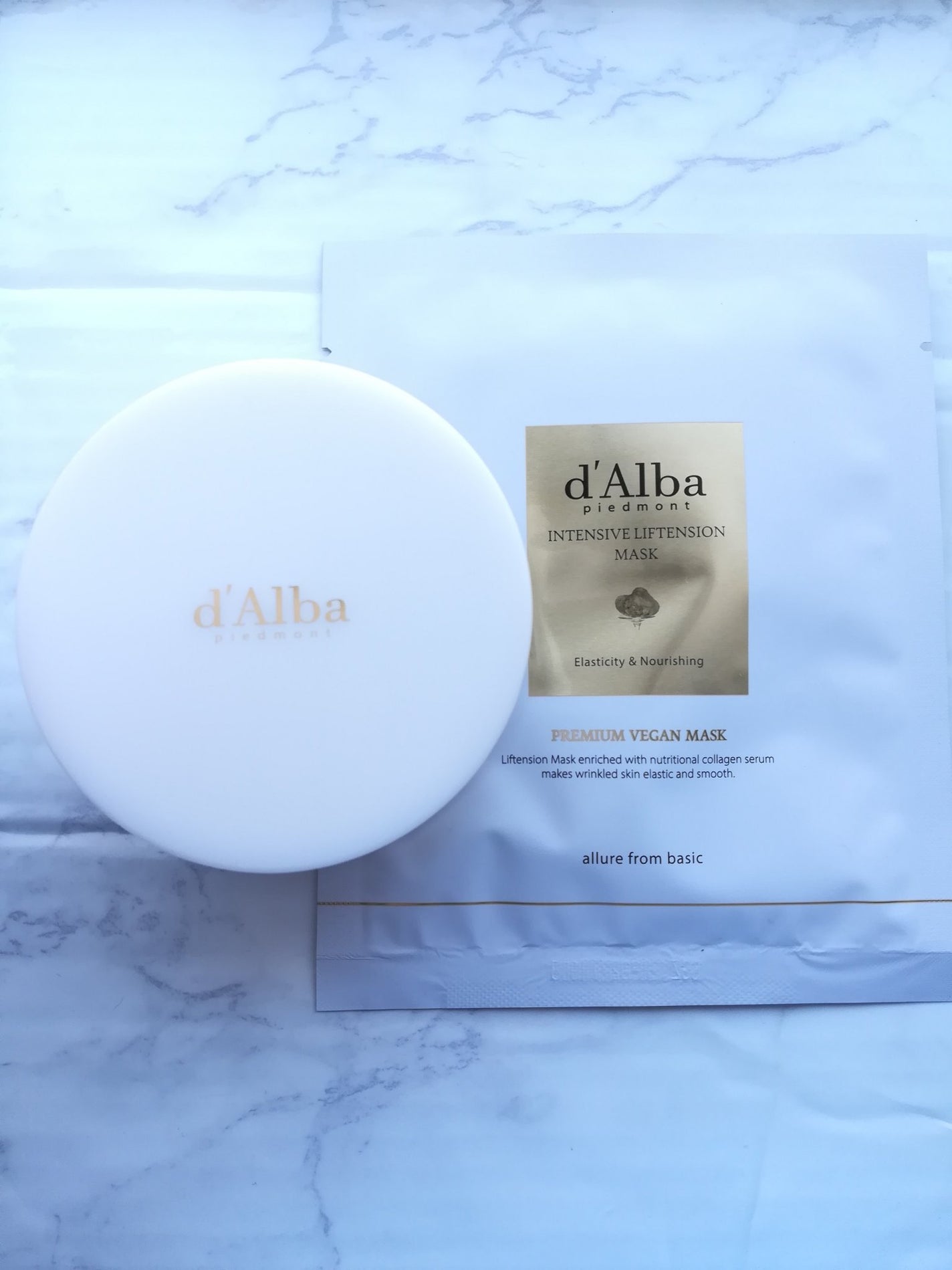 ホワイトトリュフダブルセラムアンドクリーム/ダルバ/フェイスクリームを使ったクチコミ(1枚目)