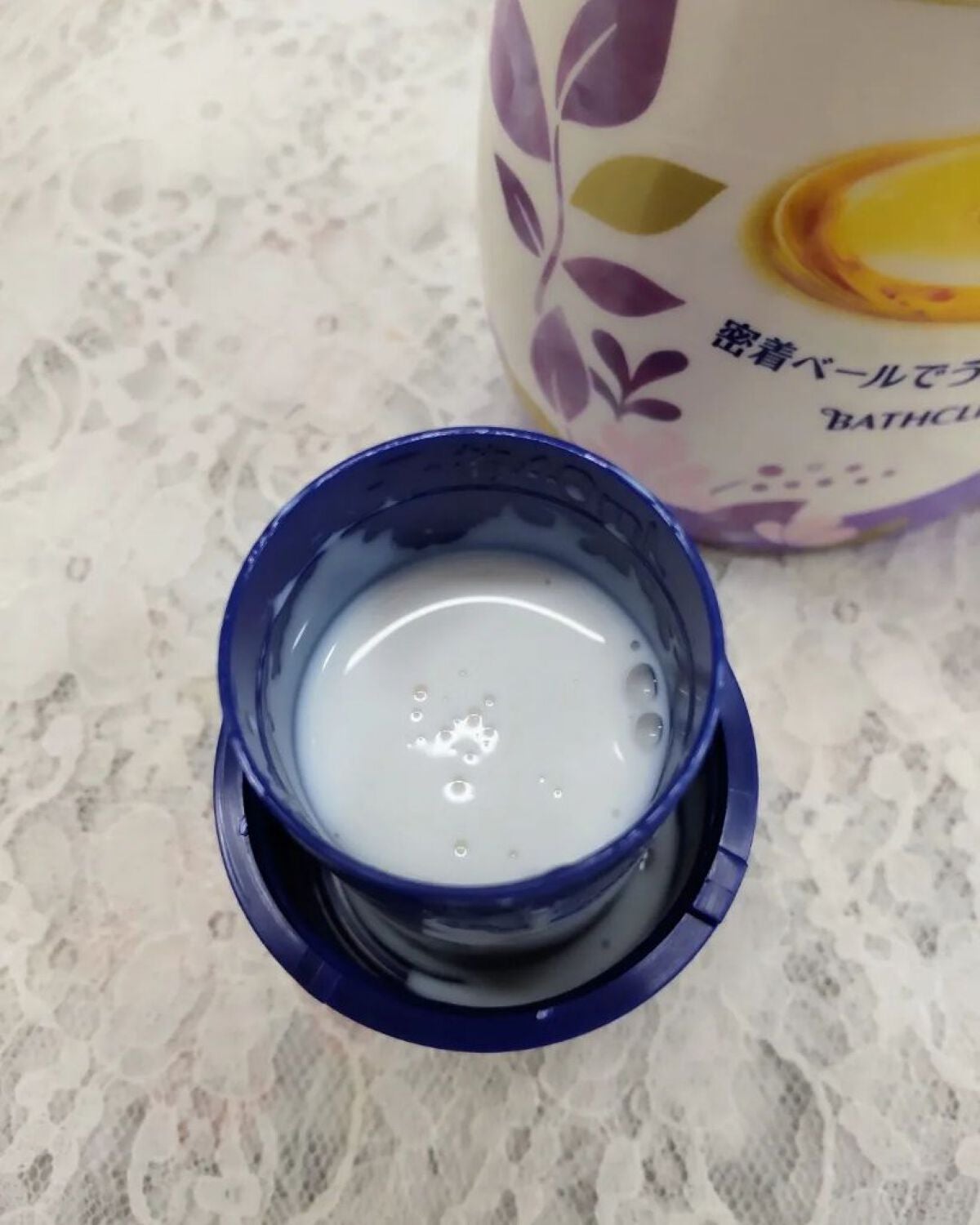 濃厚しっとり入浴液 ホワイトフローラルの香り/薬用ソフレ/保湿系入浴剤を使ったクチコミ(2枚目)