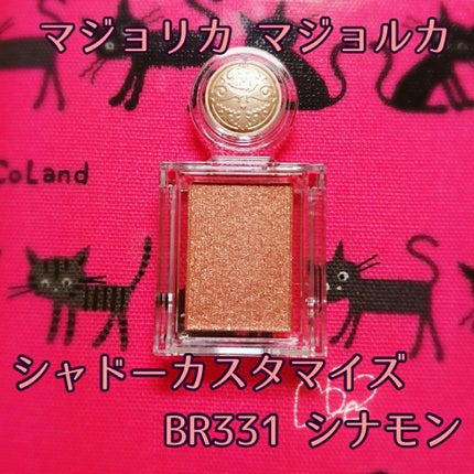 シャドーカスタマイズ/MAJOLICA MAJORCA/単色アイシャドウを使ったクチコミ(1枚目)