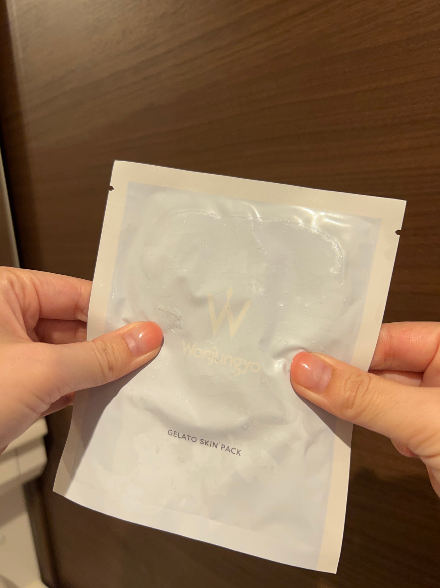 ウォンジョンヨ ジェラートスキンパック/Wonjungyo/シートマスク・パックを使ったクチコミ(3枚目)