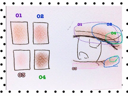 ベターザンアイズ/rom&nd/アイシャドウパレットを使ったクチコミ(3枚目)