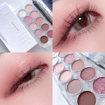 ライト オン アイズ シャドウ パレット/Lummir/アイシャドウパレットを使ったクチコミ(4枚目)