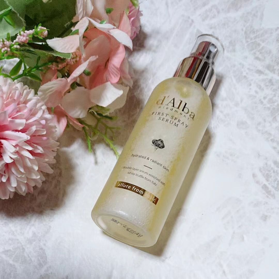 ダルバ ホワイトトリュフファーストスプレーセラム/ダルバ/ミスト状化粧水を使ったクチコミ(4枚目)