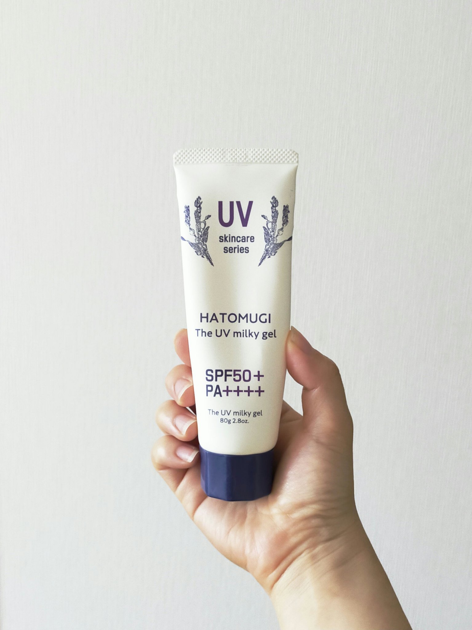 ハトムギUVミルキージェル/KUMANO COSMETICS/日焼け止めジェルを使ったクチコミ（1枚目）