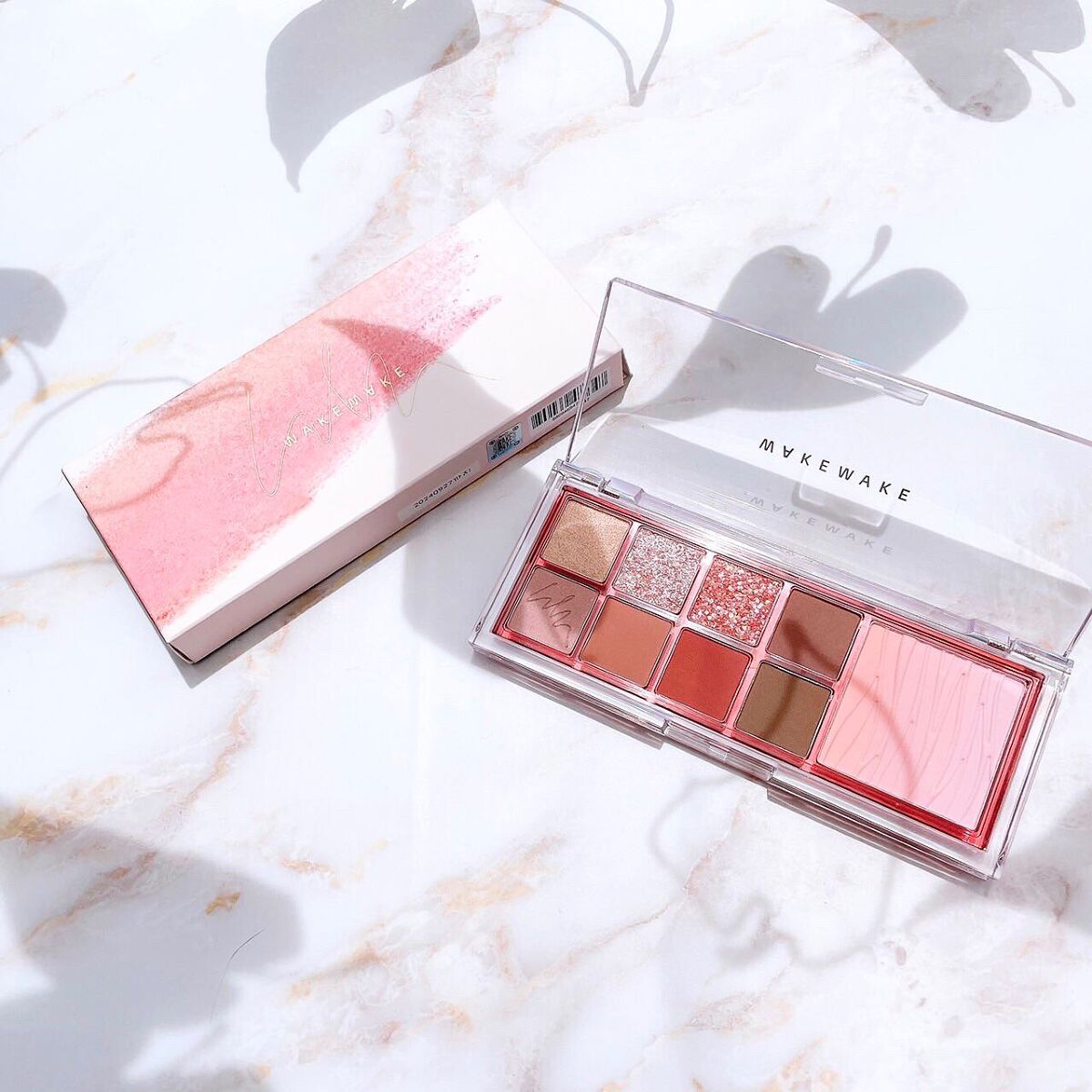 ミックスブラーリングアイパレット/wakemake/マルチパレットを使ったクチコミ(2枚目)