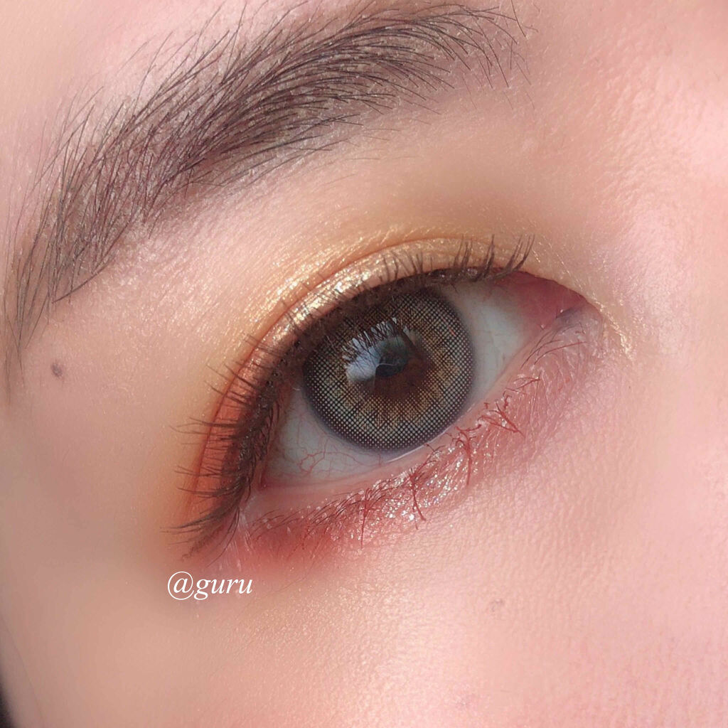 グリッター シャドウ カラー/rom&nd/グリッターを使ったクチコミ（2枚目）