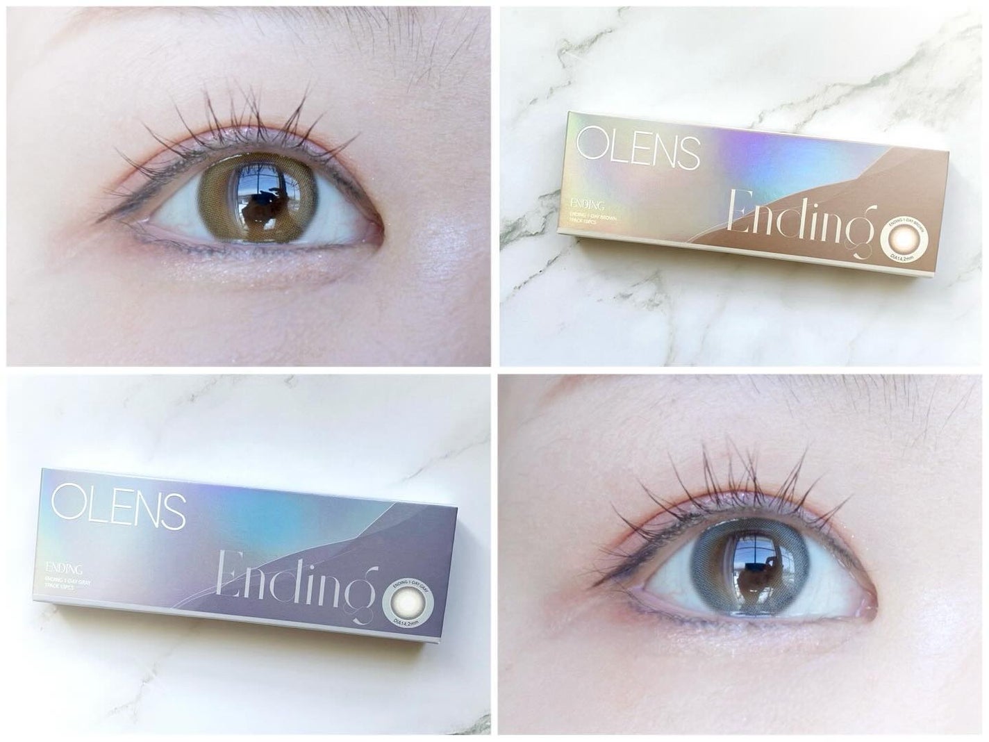 Ending 1day/OLENS/ワンデー(1DAY)カラコンを使ったクチコミ(1枚目)