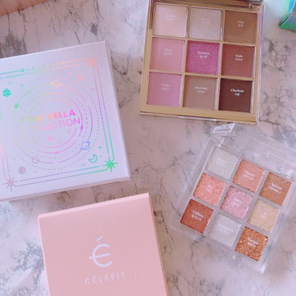 The Bella collection eyeshadow palette mini/CELEFIT/アイシャドウパレットを使ったクチコミ(3枚目)