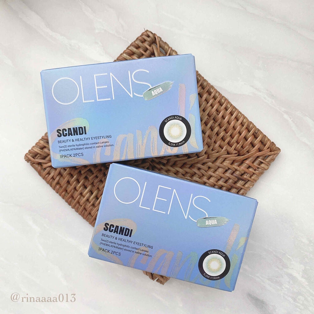 SCANDI(スカンディ)/OLENS/カラーコンタクトレンズを使ったクチコミ(2枚目)