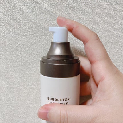 BUBBLE TOX CLEANSER/SERENDI BEAUTY/洗い流すパック・マスクを使ったクチコミ(3枚目)