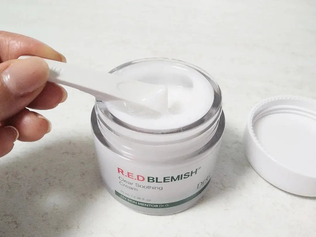 レッドブレミッシュ クリアスージングクリーム/Dr.G/フェイスクリームを使ったクチコミ(3枚目)