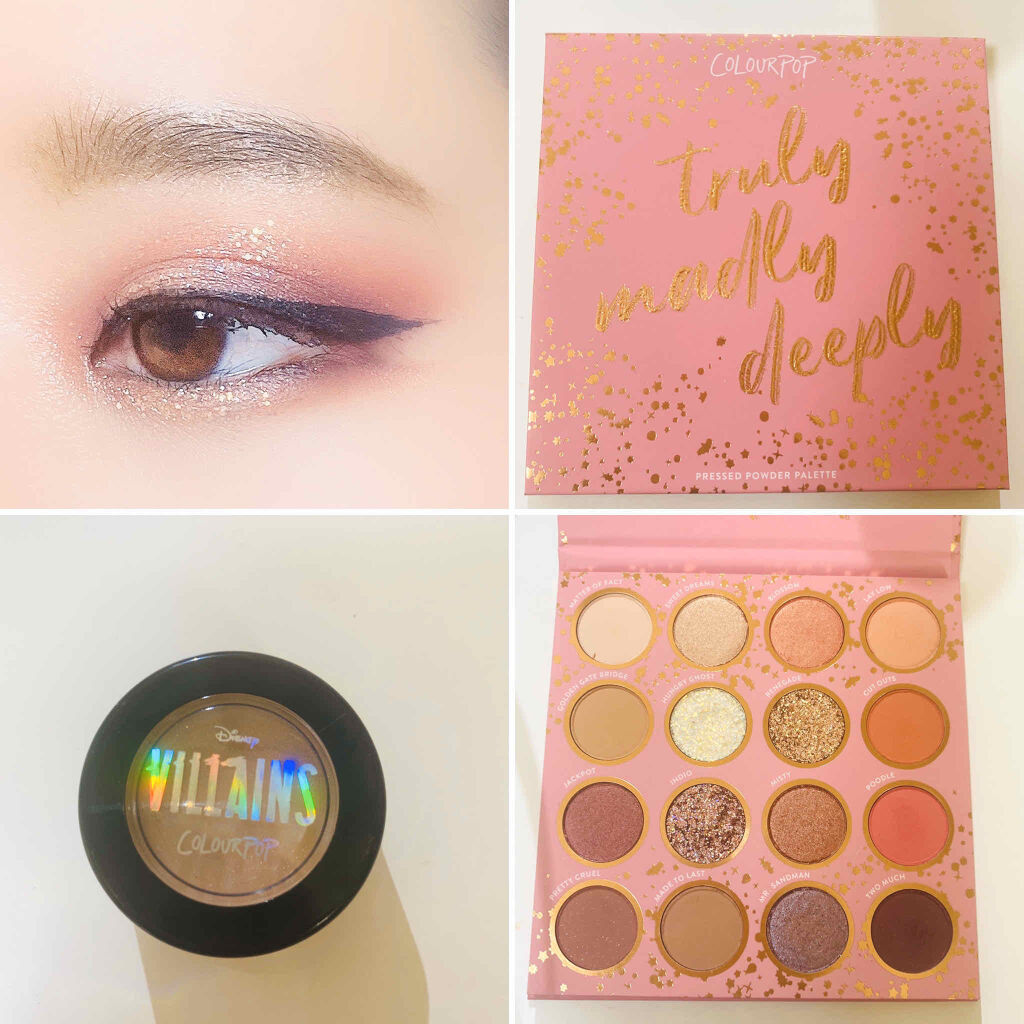 Pressed Powder Shadow /ColourPop/アイシャドウパレットを使ったクチコミ（1枚目）