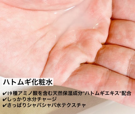 ハトムギ化粧水(ナチュリエ スキンコンディショナー R )/ナチュリエ/化粧水を使ったクチコミ(2枚目)