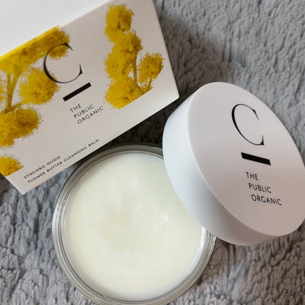 シンクロヌーディー フラワーバタークレンジングバーム/C THE PUBLIC ORGANIC/クレンジングバームを使ったクチコミ(2枚目)