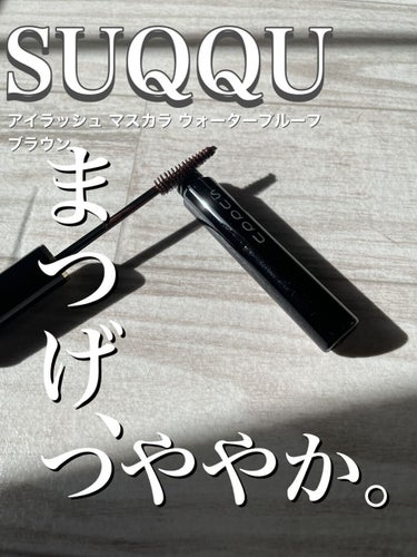 アイラッシュ マスカラ ウォータープルーフ 02 ブラウン/SUQQU/マスカラを使ったクチコミ（1枚目）