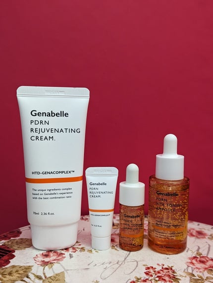 PDRNビタトーニングアンプル/Genabelle/美容液を使ったクチコミ(2枚目)