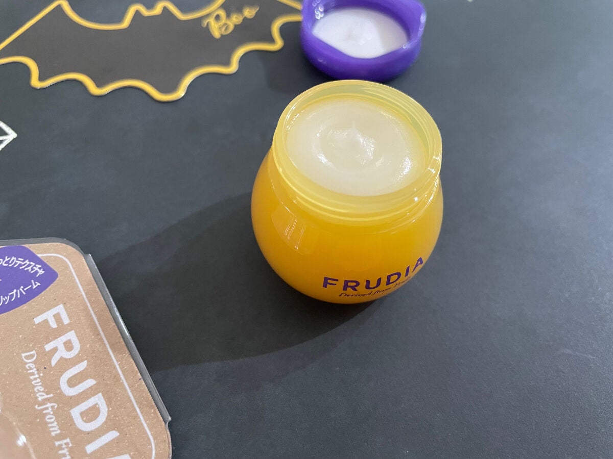 ブルーベリーハニーリップバーム/FRUDIA/リップバームを使ったクチコミ(3枚目)