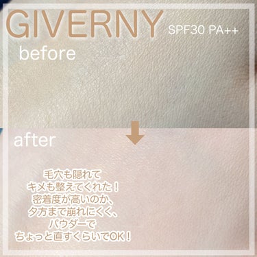 密着カバーファンデーション 17 ポーセリン/GIVERNY/リキッドファンデーションを使ったクチコミ（2枚目）