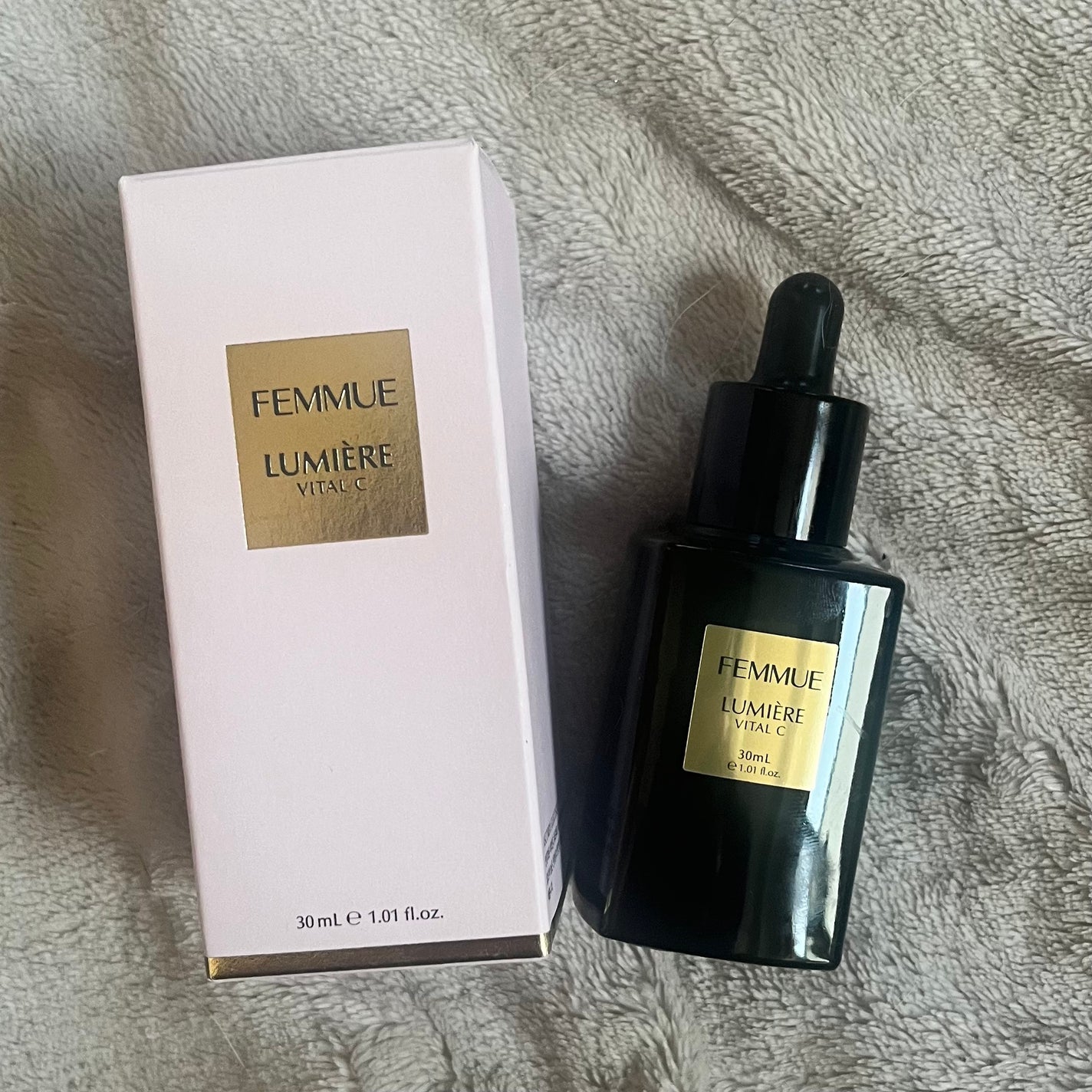 ルミエール ヴァイタルC/FEMMUE/ブースター・導入液を使ったクチコミ(1枚目)