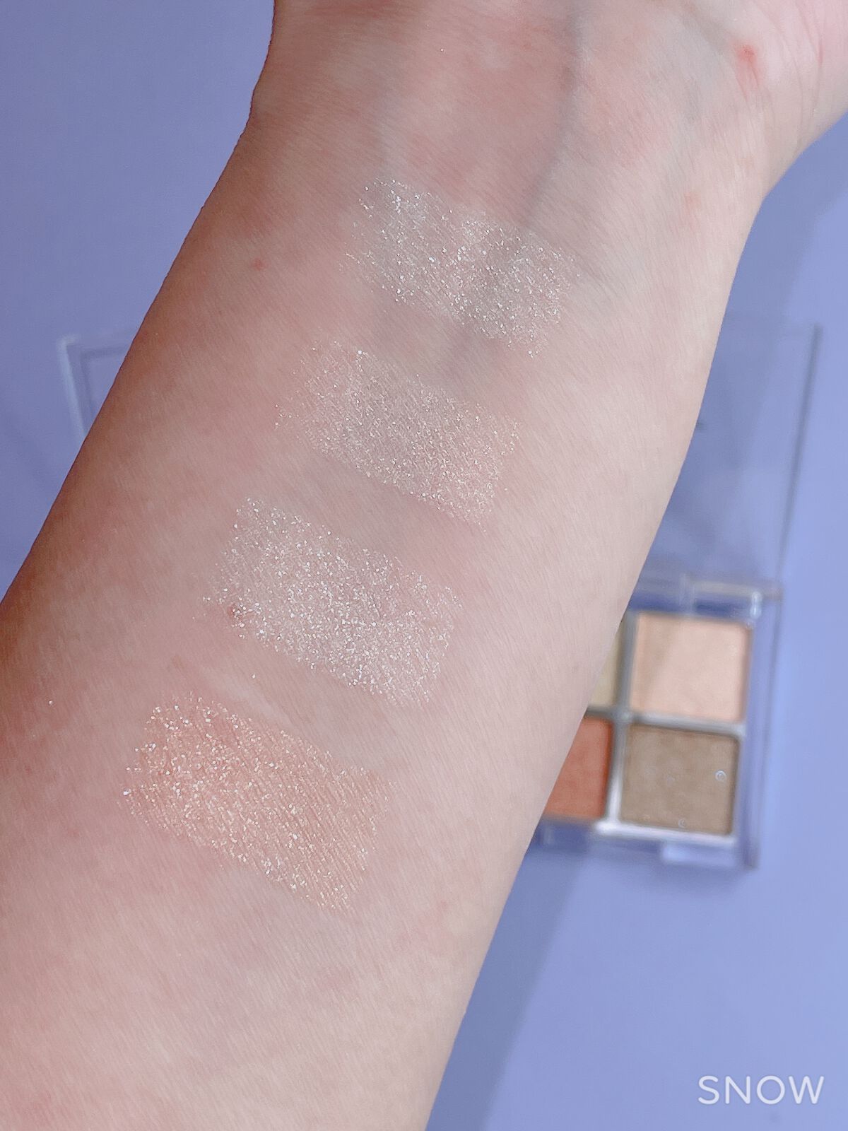 AC ダイヤモンドアイカラー/AC MAKEUP/アイシャドウパレットを使ったクチコミ（3枚目）