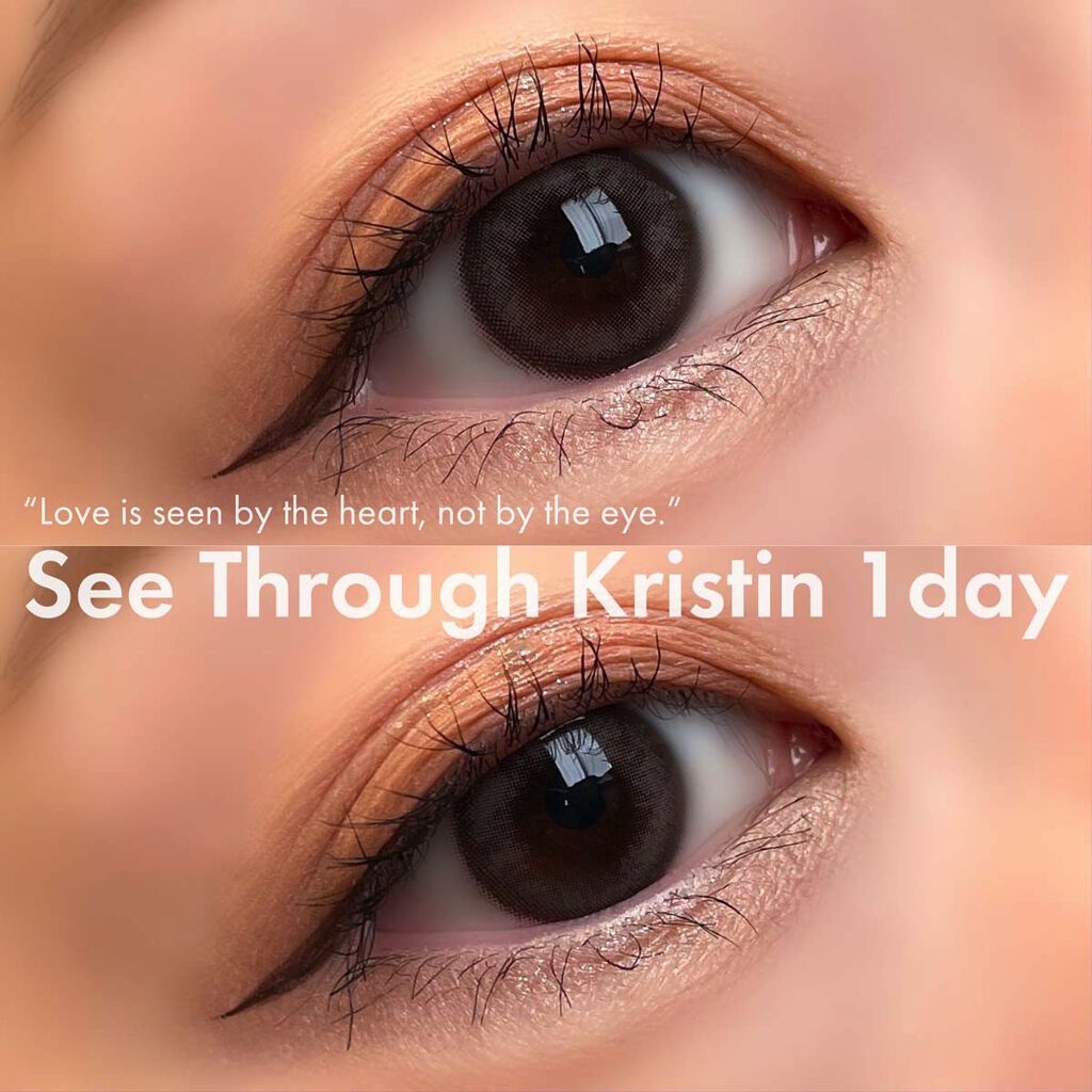 See Through Kristin/Hapa kristin/カラーコンタクトレンズを使ったクチコミ（2枚目）