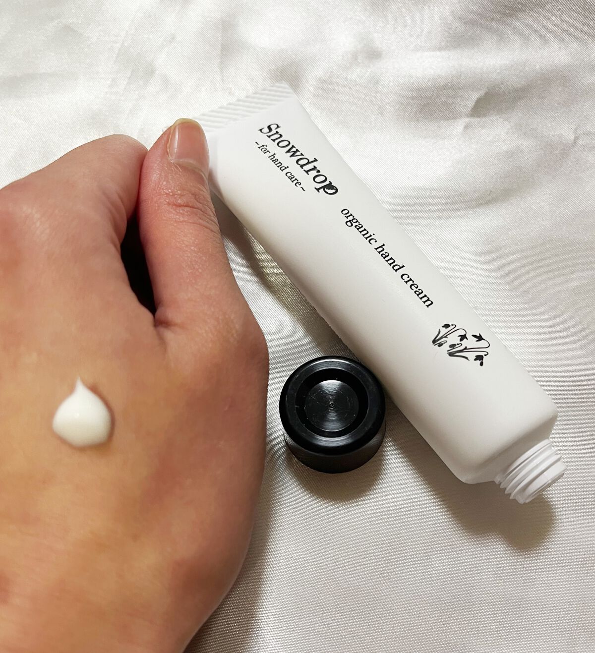 ハンドクリーム ミンティーオレンジ/S.Dオーガニック/ヘアワックス・クリームを使ったクチコミ(3枚目)