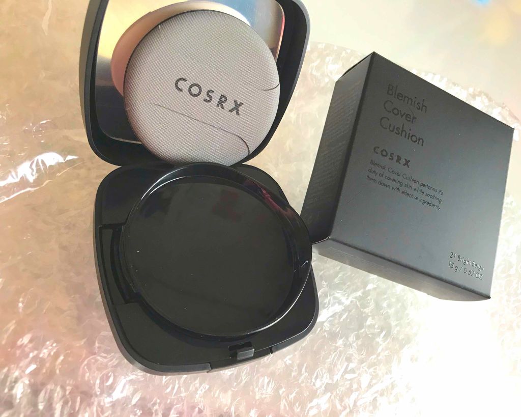 クリアフィット ブレミッシュ クッション/COSRX/クッションファンデーションを使ったクチコミ（1枚目）