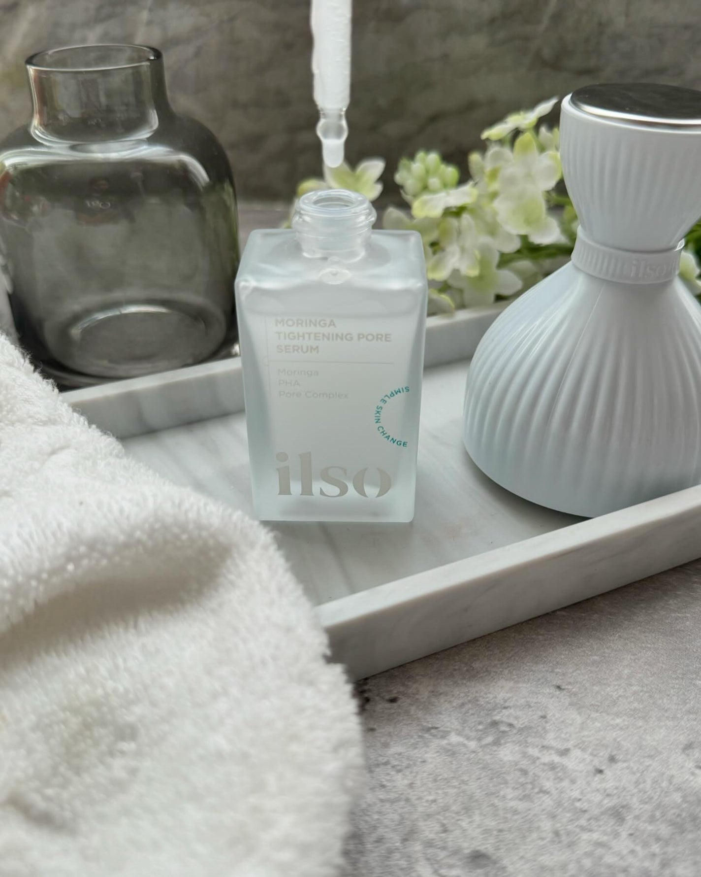 モリンガタイトニングポアセラム/ilso/美容液を使ったクチコミ(3枚目)