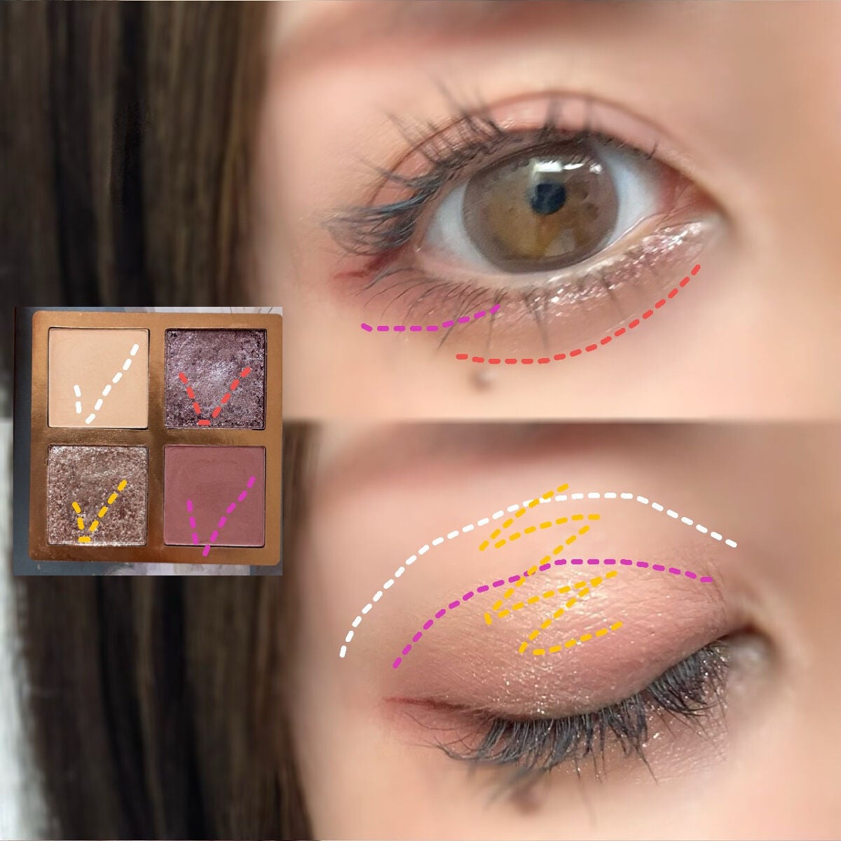 Venus Marble アイシャドウキャットシリーズ/Venus Marble/アイシャドウパレットを使ったクチコミ(3枚目)