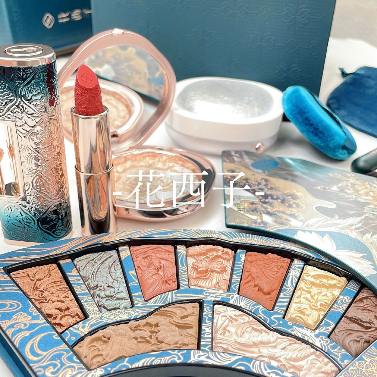 百花同心錠 彫刻リップ/花西子/口紅を使ったクチコミ（1枚目）