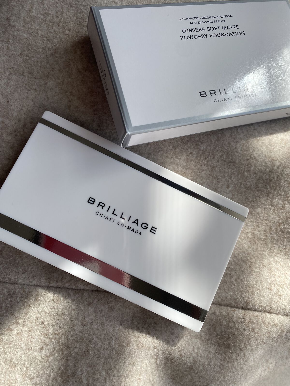 ルミエール ソフトマット パウダリーファンデーション/ブリリアージュ/パウダーファンデーションを使ったクチコミ（3枚目）