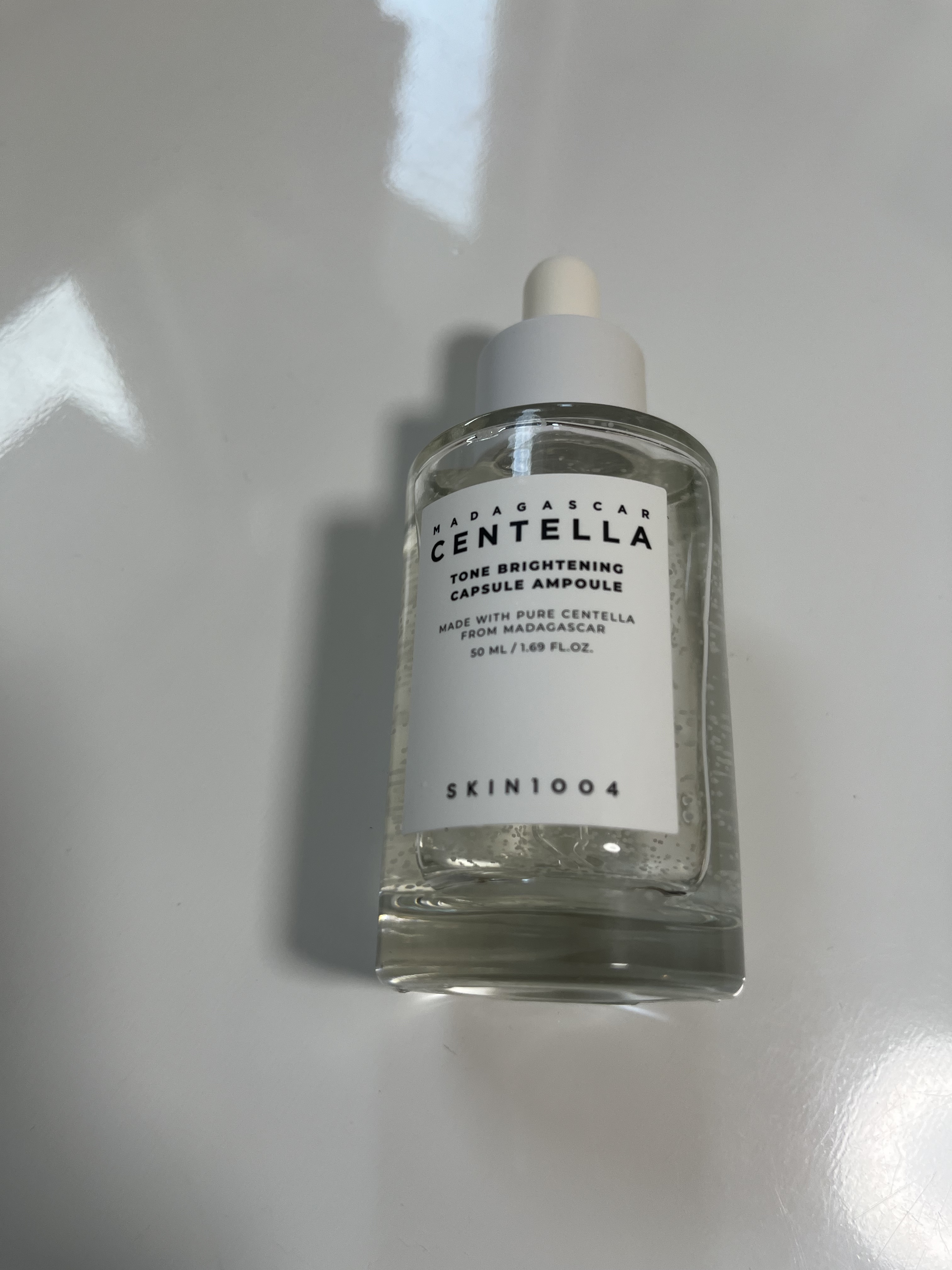 トーンブライトニング カプセルアンプル/SKIN1004/美容液を使ったクチコミ（1枚目）