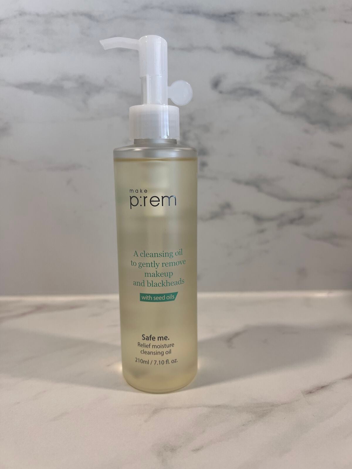 セーフミー リリーフモイスチャー クレンジングオイル/make prem/オイルクレンジングを使ったクチコミ(1枚目)