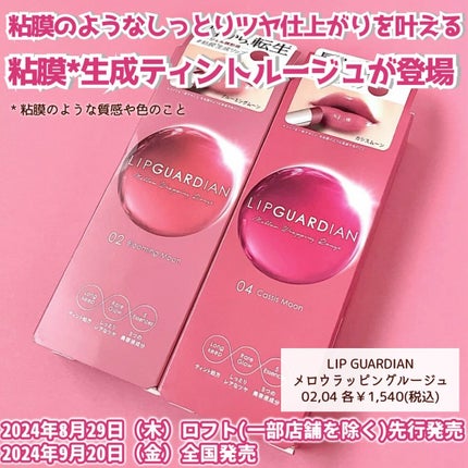 メロウラッピングルージュ/LIPGUARDIAN/口紅を使ったクチコミ(2枚目)