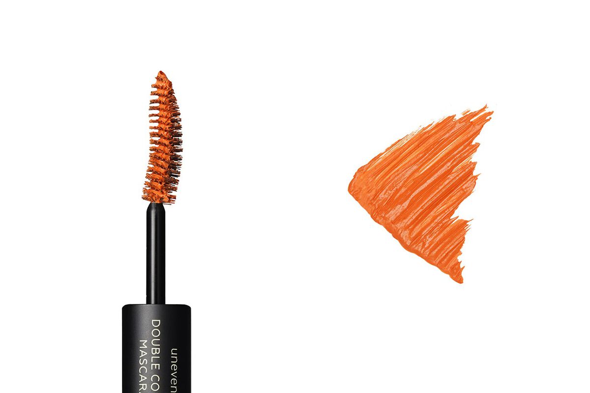 ダブルカラーマスカラ サンドベージュ＆イノセントオレンジ
