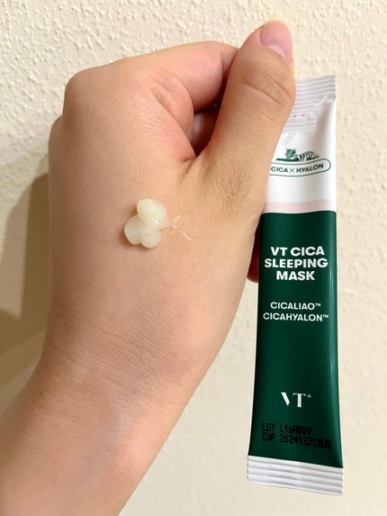 CICA スリーピングマスク/VT/シートマスク・パックを使ったクチコミ(3枚目)