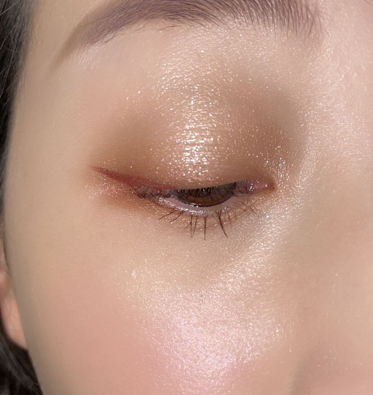 マルチカラーコンシャス 01 アドーラブル スマイル/DAZZSHOP/ジェル・クリームアイシャドウを使ったクチコミ（2枚目）