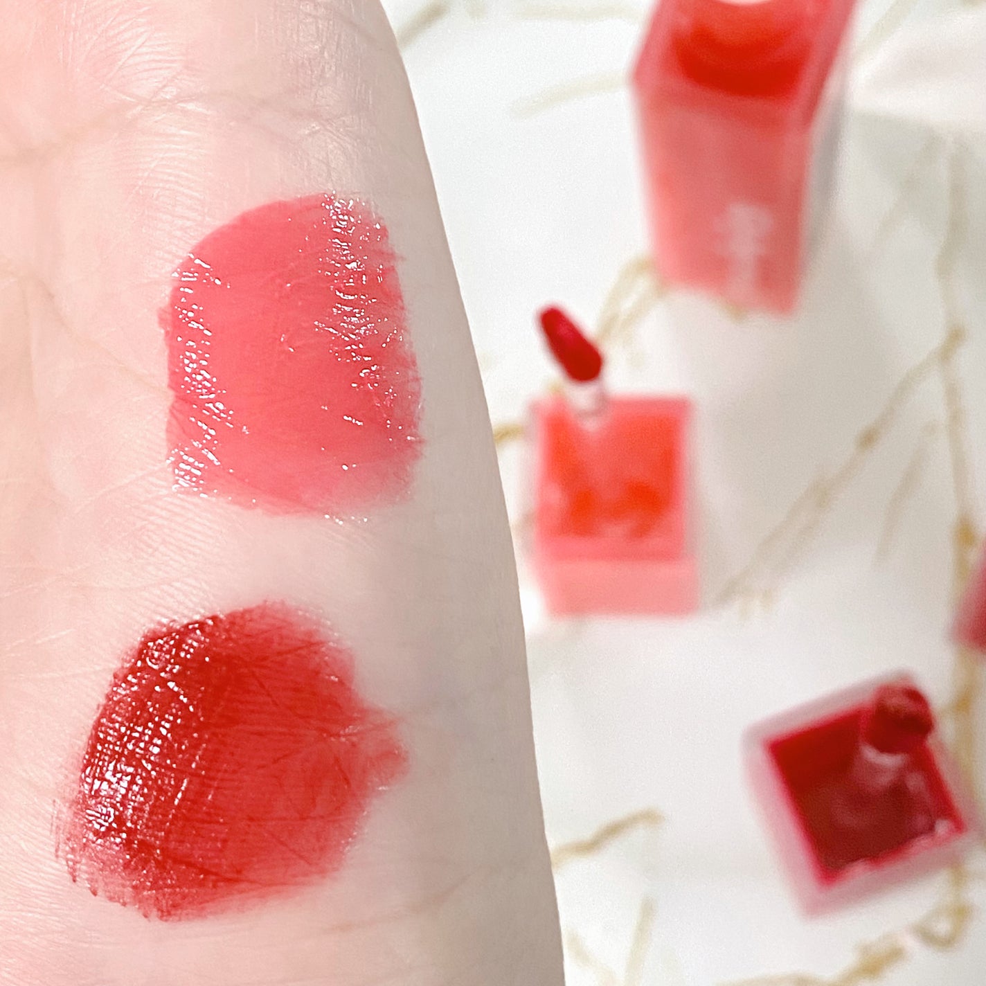 ブラッディライアー コーティングティント/lilybyred/リップティントを使ったクチコミ(4枚目)