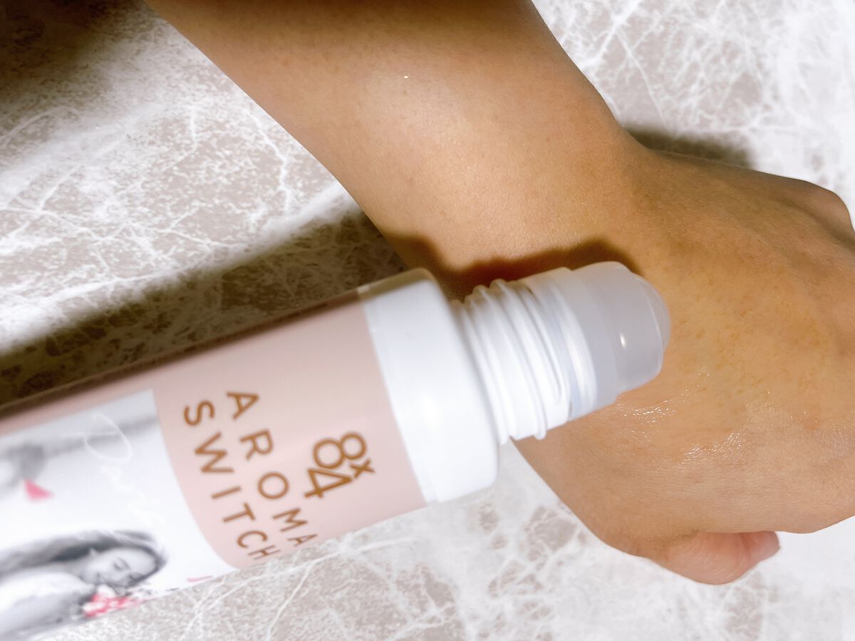 8x4 アロマスイッチ ロールオン パリスブーケの香り/8x4/デオドラント・制汗剤を使ったクチコミ(2枚目)