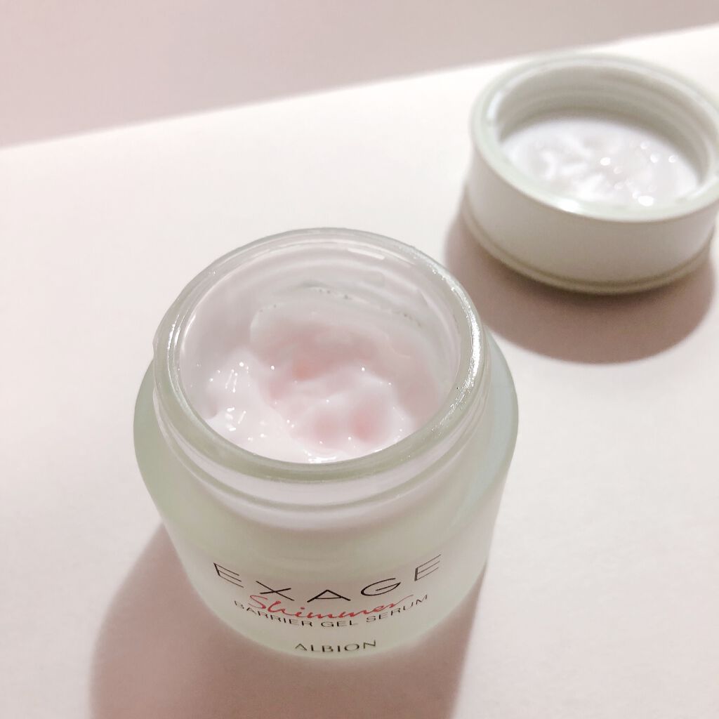 エクサージュシマー バリア ジェルセラム/ALBION/美容液を使ったクチコミ(3枚目)